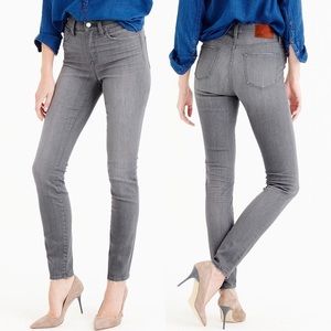 ✨J Crew Grey High Rise Skinny Jeans
